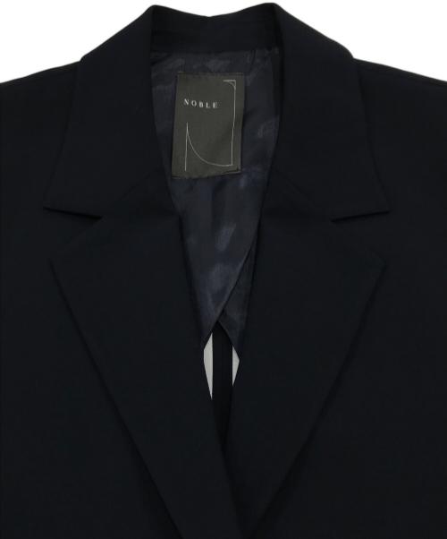 Noble（ノーブル）Noble (ノーブル) コクーンシルエットオーバージレ ネイビー サイズ:freeの古着・服飾アイテム