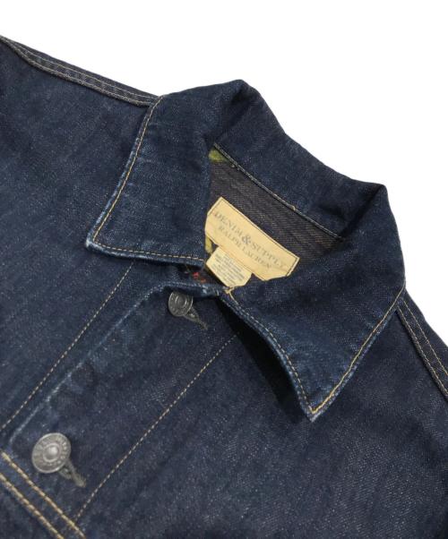 Denim & Supply Ralph Lauren（デニム＆サプライ ラルフローレン）DENIM & SUPPLY RALPH LAUREN (デニム＆サプライ ラルフローレン) 裏ブランケットデニムジャケット インディゴ サイズ:Mの古着・服飾アイテム