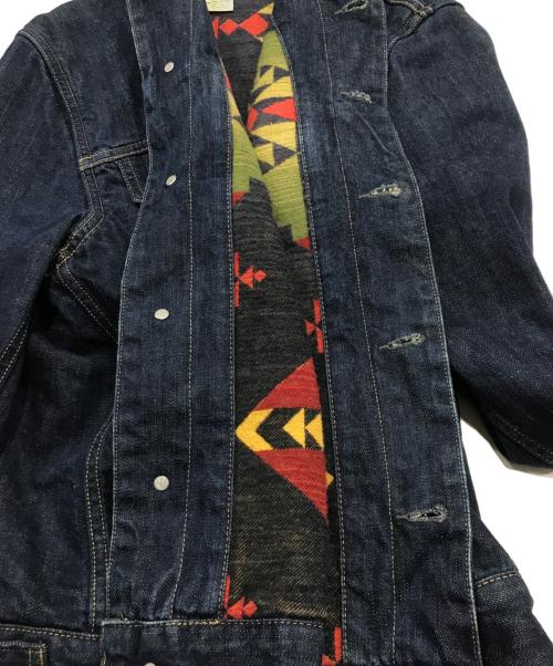 Denim & Supply Ralph Lauren（デニム＆サプライ ラルフローレン）DENIM & SUPPLY RALPH LAUREN (デニム＆サプライ ラルフローレン) 裏ブランケットデニムジャケット インディゴ サイズ:Mの古着・服飾アイテム