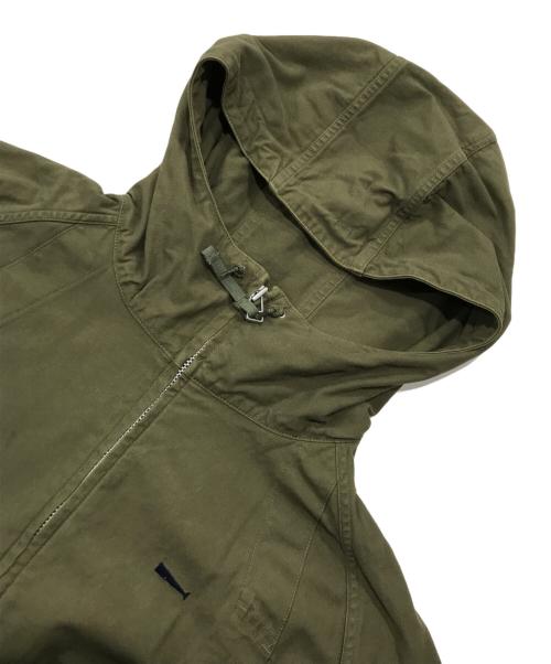 DESCENDANT（ディセンダント）DESCENDANT (ディセンダント) SMOCK / SATIN JACKET グリーン サイズ:3の古着・服飾アイテム