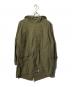 DESCENDANT（ディセンダント）の古着「SMOCK / SATIN JACKET」｜グリーン