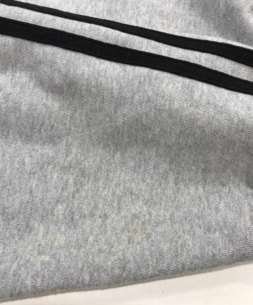 BORNTOWIN（ボーントゥウィン）BORNTOWIN (ボーントゥウィン) BIG CHROME B LOGO TRACK LINE ZIP-UP HOODIE/フード付きジップパーカー グレー サイズ:1の古着・服飾アイテム