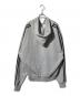 BORNTOWIN (ボーントゥウィン) BIG CHROME B LOGO TRACK LINE ZIP-UP HOODIE/フード付きジップパーカー グレー サイズ:1：8000円