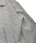中古・古着 BORNTOWIN (ボーントゥウィン) BIG CHROME B LOGO TRACK LINE ZIP-UP HOODIE/フード付きジップパーカー グレー サイズ:1：8000円