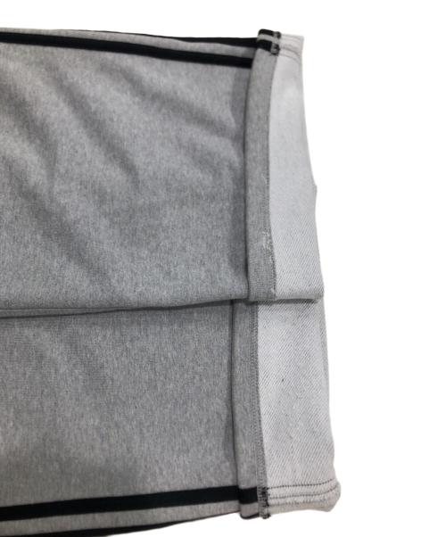 BORNTOWIN（ボーントゥウィン）BORNTOWIN (ボーントゥウィン) BIG CHROME B LOGO TRACK LINE WIDE PANTS グレー サイズ:1の古着・服飾アイテム