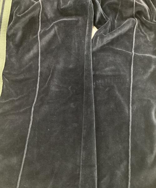 Needles（ニードルズ）Needles (ニードルズ) ベロアトラックパンツ ネイビー×グリーン サイズ:Mの古着・服飾アイテム