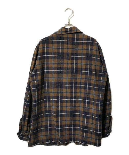 PENDLETON（ペンドルトン）PENDLETON (ペンドルトン) 3Bウールジャケット ブラウン サイズ:Mの古着・服飾アイテム