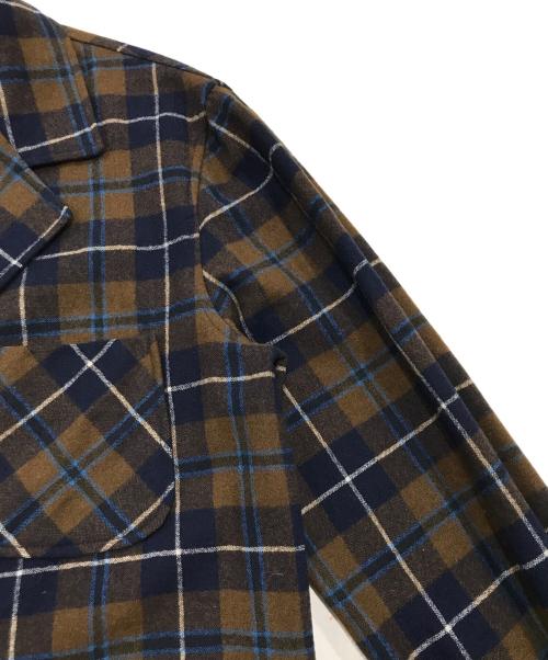 PENDLETON（ペンドルトン）PENDLETON (ペンドルトン) 3Bウールジャケット ブラウン サイズ:Mの古着・服飾アイテム