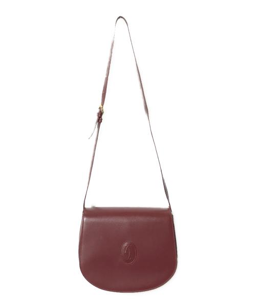 must de cartier（マストドゥカルティエ）must de cartier (マストドゥカルティエ) マストラインショルダーバッグ レッドの古着・服飾アイテム