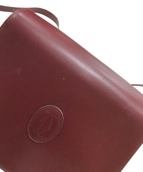 must de cartier（マストドゥカルティエ）must de cartier (マストドゥカルティエ) マストラインショルダーバッグ レッドの古着・服飾アイテム