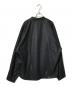 JIL SANDER (ジルサンダー) ウールメルトン パデット ボンバージャケット ブラック サイズ:50：80000円