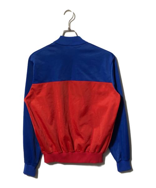 adidas（アディダス）adidas (アディダス) トラックジャケット/ジャージ レッド×ブルー サイズ:Mの古着・服飾アイテム