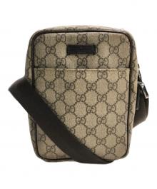 GUCCI（グッチ）の古着「GGプラス ショルダーバッグ」｜ブラウン