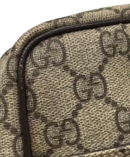 GUCCI（グッチ）GUCCI (グッチ) GGプラス ショルダーバッグ ブラウンの古着・服飾アイテム