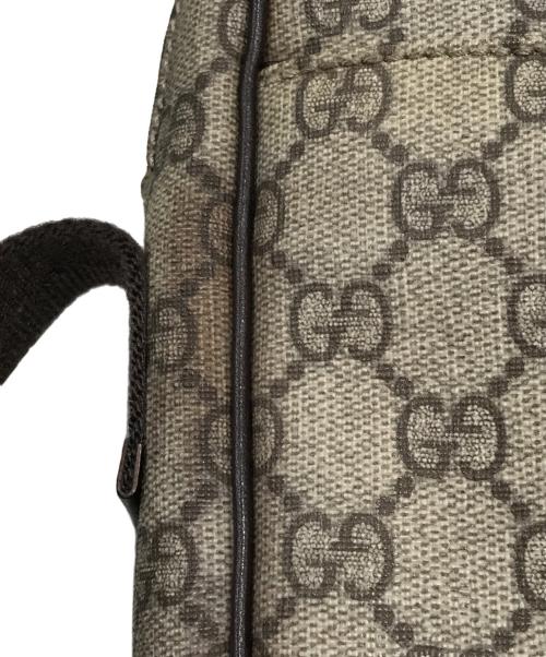 GUCCI（グッチ）GUCCI (グッチ) GGプラス ショルダーバッグ ブラウンの古着・服飾アイテム
