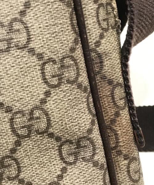 GUCCI（グッチ）GUCCI (グッチ) GGプラス ショルダーバッグ ブラウンの古着・服飾アイテム