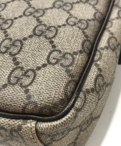 GUCCI（グッチ）GUCCI (グッチ) GGプラス ショルダーバッグ ブラウンの古着・服飾アイテム