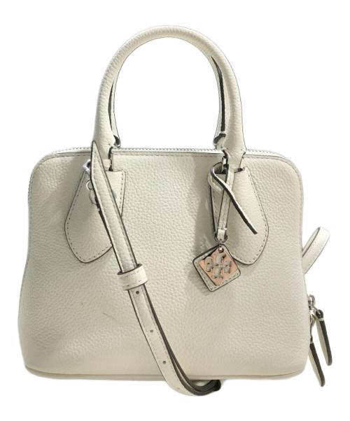 TORY BURCH（トリーバーチ）TORY BURCH (トリーバーチ) スウィング ミニレザーバッグ ホワイトの古着・服飾アイテム
