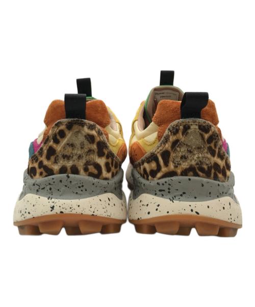 Flower MOUNTAIN（フラワーマウンテン）Flower MOUNTAIN (フラワーマウンテン) ローカットスニーカー イエロー×オレンジ サイズ:US9.5/UK8.5/27.5㎝の古着・服飾アイテム