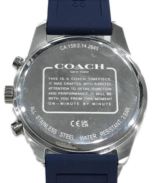 COACH（コーチ）COACH (コーチ) リストウォッチ/腕時計 ネイビーの古着・服飾アイテム