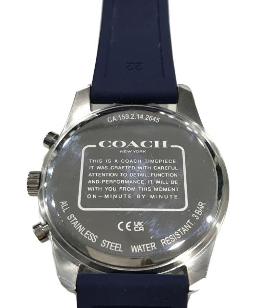 COACH（コーチ）COACH (コーチ) リストウォッチ/腕時計 ネイビーの古着・服飾アイテム