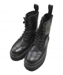 Dr.Martens（ドクターマーチン）の古着「JADON MONO 8 ホール ブーツ」｜ブラック