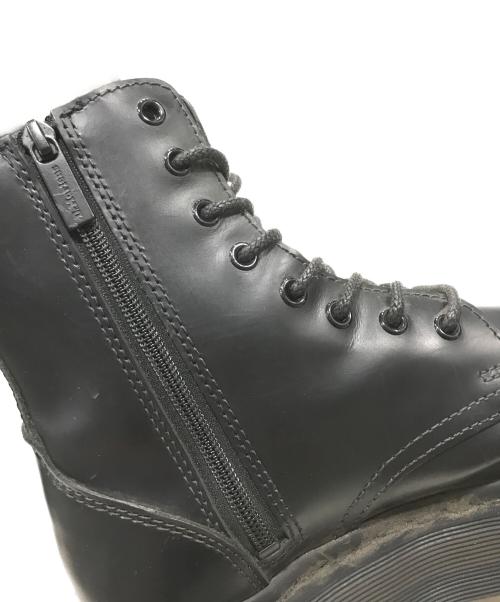 Dr.Martens（ドクターマーチン）Dr.Martens (ドクターマーチン) JADON MONO 8 ホール ブーツ ブラック サイズ:UK6の古着・服飾アイテム