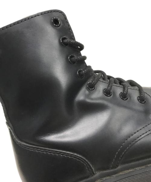 Dr.Martens（ドクターマーチン）Dr.Martens (ドクターマーチン) JADON MONO 8 ホール ブーツ ブラック サイズ:UK6の古着・服飾アイテム
