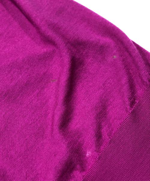 JOHN SMEDLEY（ジョンスメドレー）JOHN SMEDLEY (ジョンスメドレー) クルーネックニット パープル サイズ:SMの古着・服飾アイテム