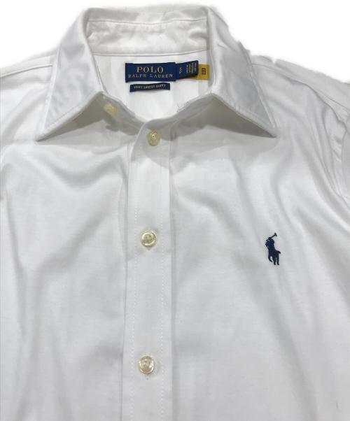 POLO RALPH LAUREN（ポロ・ラルフローレン）POLO RALPH LAUREN (ポロ・ラルフローレン) ポニー刺繍シャツ ホワイト サイズ:Ｓの古着・服飾アイテム