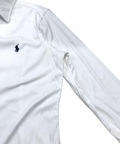 POLO RALPH LAUREN（ポロ・ラルフローレン）POLO RALPH LAUREN (ポロ・ラルフローレン) ポニー刺繍シャツ ホワイト サイズ:Ｓの古着・服飾アイテム