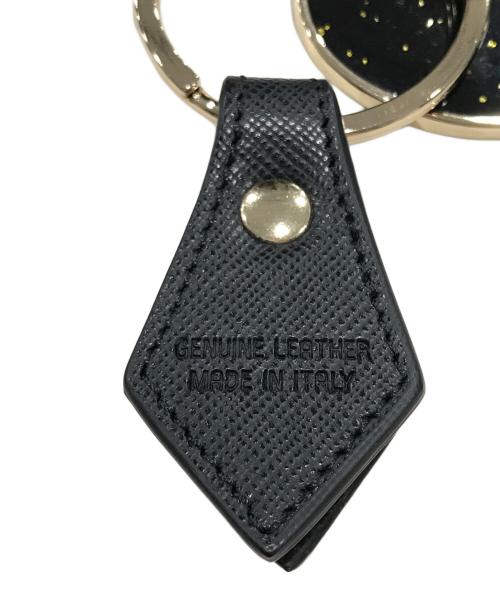 Vivienne Westwood（ヴィヴィアンウエストウッド）Vivienne Westwood (ヴィヴィアンウエストウッド) ミラーハートキーリング ブラック×ゴールドの古着・服飾アイテム