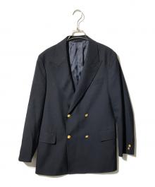 UNIVERSAL LANGUAGE（ユニバーサルランゲージ）の古着「金釦テーラードジャケット」｜ネイビー