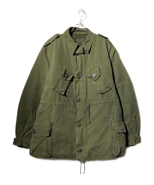 USED（ユーズド）USED (ユーズド) ライナー付きコンバットコート カーキ サイズ:表記なしの古着・服飾アイテム