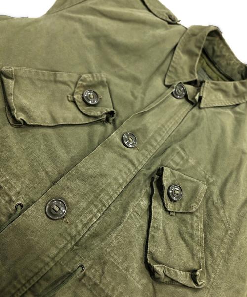 USED（ユーズド）USED (ユーズド) ライナー付きコンバットコート カーキ サイズ:表記なしの古着・服飾アイテム