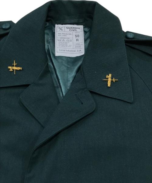 GUARDIACIVIL（スペイン治安警察）GUARDIACIVIL (スペイン治安警察) オフィサーコート グリーン サイズ:50の古着・服飾アイテム
