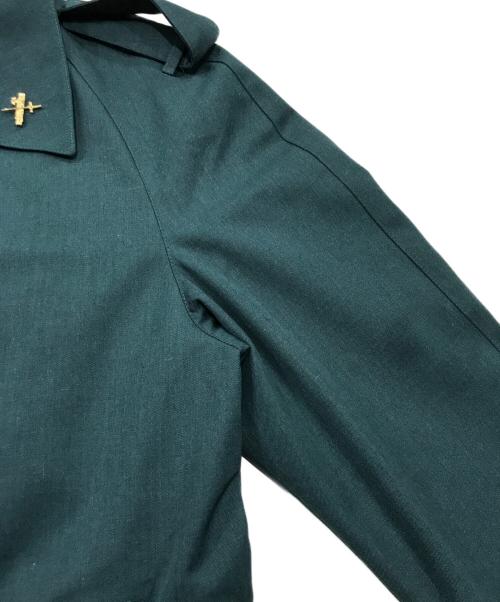 GUARDIACIVIL（スペイン治安警察）GUARDIACIVIL (スペイン治安警察) オフィサーコート グリーン サイズ:50の古着・服飾アイテム