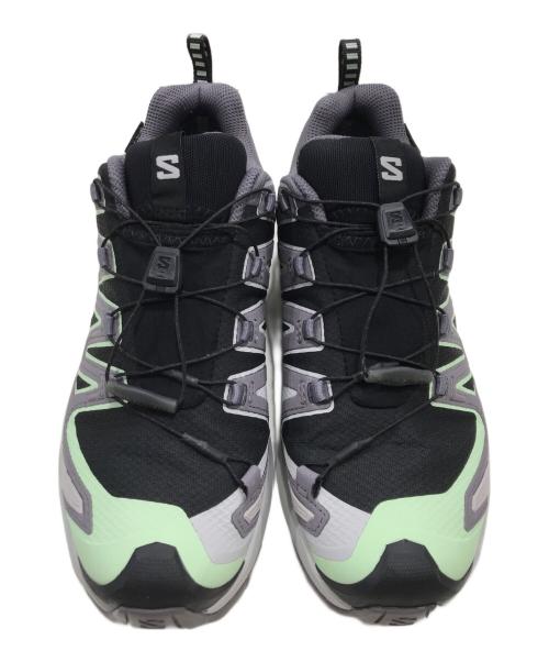 SALOMON（サロモン）SALOMON (サロモン) XA PRO 3D V9 GORE-TEX/ローカットスニーカー ブラック×グリーン サイズ:UK6.5/EUR40/USA8の古着・服飾アイテム