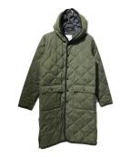 TAIONタイオン）の古着「キルティングジャケット」｜カーキ