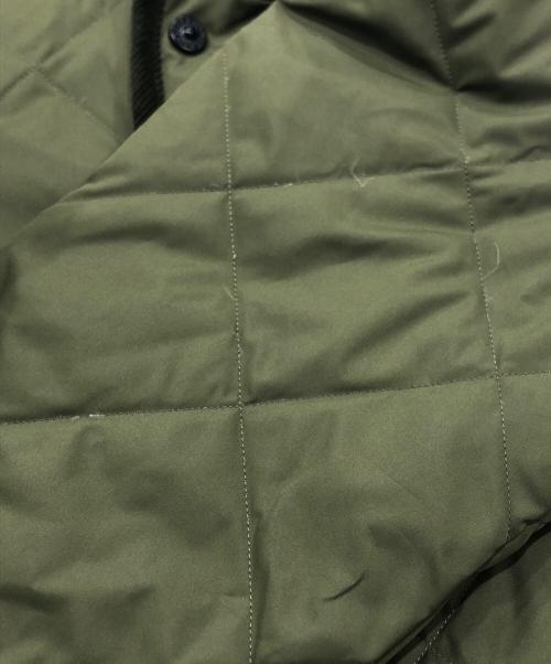 TAION（タイオン）TAION (タイオン) キルティングジャケット カーキ サイズ:XSの古着・服飾アイテム