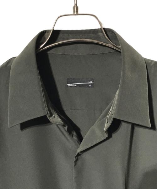 LAD MUSICIAN（ラッドミュージシャン）LAD MUSICIAN (ラッドミュージシャン) デシンビッグシャツ グレー サイズ:SIZE 42の古着・服飾アイテム