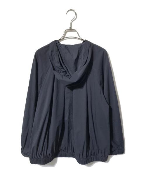 自由区（ジユウク）自由区 (ジユウク) ソフトナイロンリップ ブルゾン ブラック サイズ:38の古着・服飾アイテム
