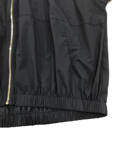 自由区（ジユウク）自由区 (ジユウク) ソフトナイロンリップ ブルゾン ブラック サイズ:38の古着・服飾アイテム