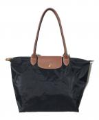 LONGCHAMPロンシャン）の古着「ル プリアージュ® オリジナル L ショルダーバッグ」｜ブラック