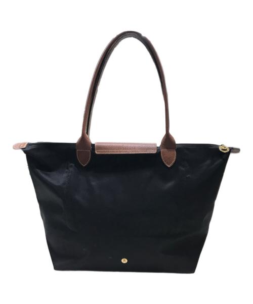 LONGCHAMP（ロンシャン）LONGCHAMP (ロンシャン) ル プリアージュ® オリジナル L ショルダーバッグ ブラックの古着・服飾アイテム