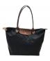 LONGCHAMP (ロンシャン) ル プリアージュ® オリジナル L ショルダーバッグ ブラック：8000円