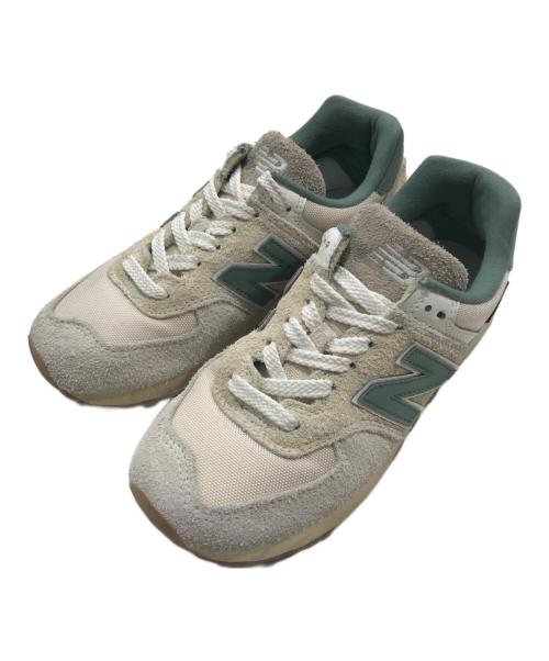 NEW BALANCE（ニューバランス）NEW BALANCE (ニューバランス) ローカットスニーカー ベージュ サイズ:US5/UK4.5/EU37.5の古着・服飾アイテム