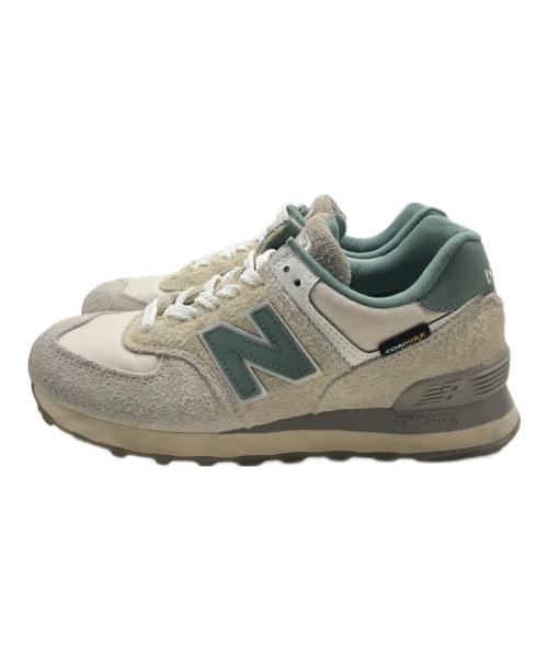 NEW BALANCE（ニューバランス）NEW BALANCE (ニューバランス) ローカットスニーカー ベージュ サイズ:US5/UK4.5/EU37.5の古着・服飾アイテム