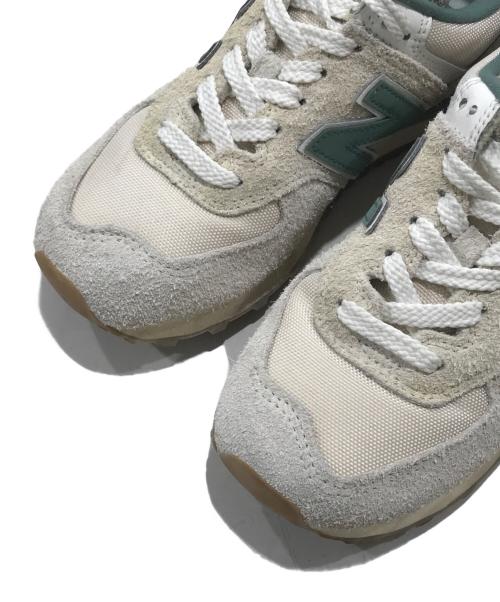 NEW BALANCE（ニューバランス）NEW BALANCE (ニューバランス) ローカットスニーカー ベージュ サイズ:US5/UK4.5/EU37.5の古着・服飾アイテム