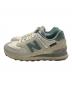 NEW BALANCE (ニューバランス) ローカットスニーカー ベージュ サイズ:US5/UK4.5/EU37.5：6000円